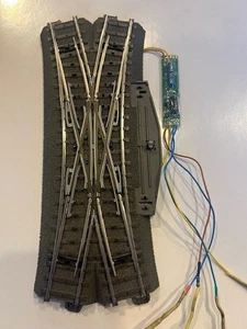 Märklin 24624 Doppelkreuzungsweiche 24,3 mit Digital Antrieb von Viessmann 4568 - Picture 1 of 2