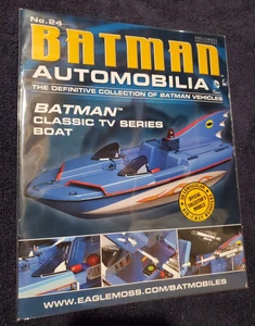 BATMAN AUTOMOBILIA #24 - BAT BOAT Classic TV Series Model Magazine / Eaglemoss - Bild 1 von 5