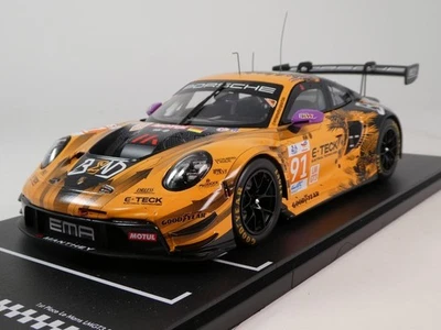 Ixo Porsche 911 (992) GT3 R winner LMGT3 Le Mans 2024 1/18 MG-I-911-LM-24-1891 - Immagine 1 di 3