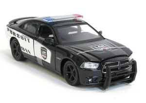 New Ray Dodge Charger Pursuit Diecast Police Car 1/24 Scale - Picture 1 of 11