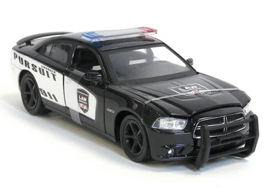 New Ray Dodge Charger Pursuit Diecast Police Car 1/24 Scale - Image 1 of 4