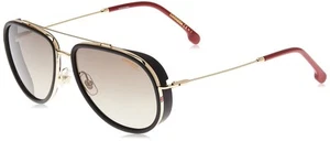 Carrera CA166/S Pilot Sunglasses, Gold RED, 59 mm - Picture 1 of 4