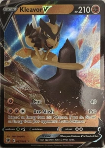 Pokemon TCG Kleavor V 087/189 SWSH10: Astral Radiance Ultra Rare - Picture 1 of 1