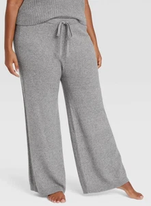 Women's Sweater Wide-Leg Pajama Pants 416-30 - Picture 1 of 4