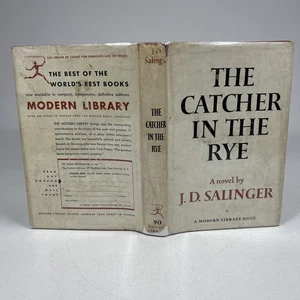 The Catcher in the Rye J.D. Salinger Modern Library 90 FIRST EDITION Hardcover - Bild 1 von 16