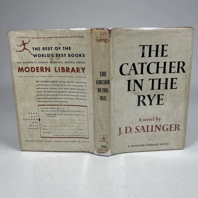 The Catcher in the Rye J.D. Salinger Modern Library 90 FIRST EDITION Hardcover - Image 1 of 4