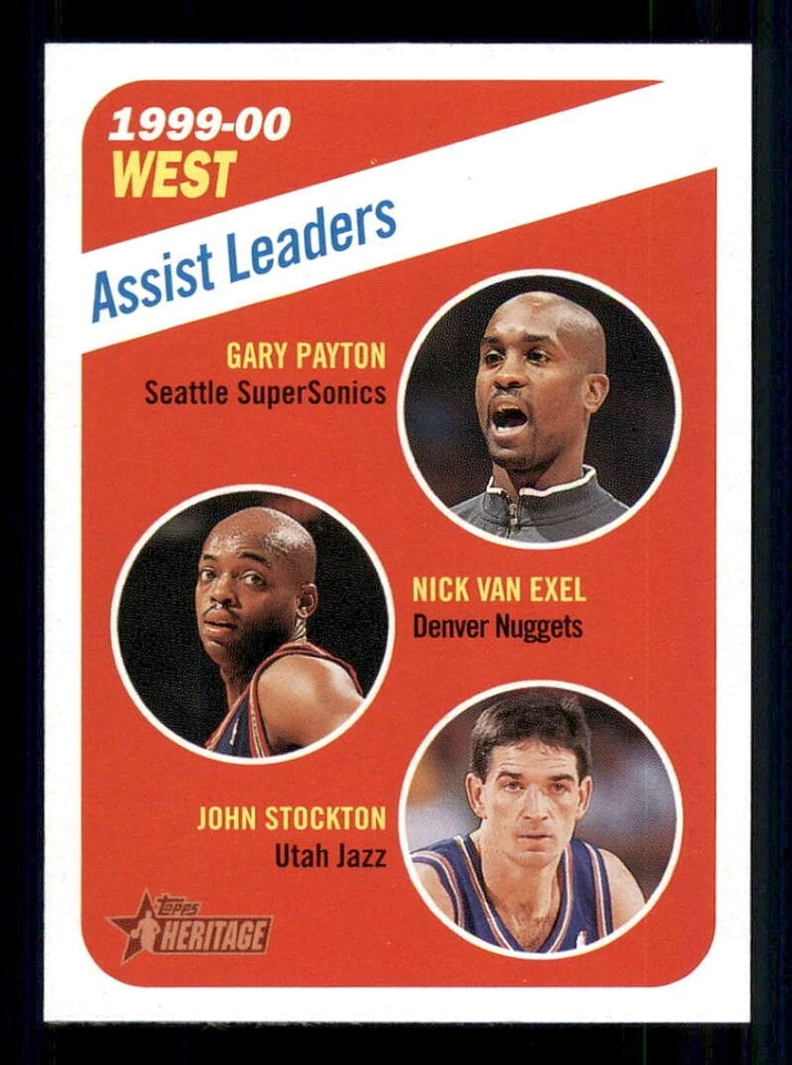 Base de baloncesto Topps Heritage 2000-01 individuales #1-233 tú eliges Foto 1 de 1