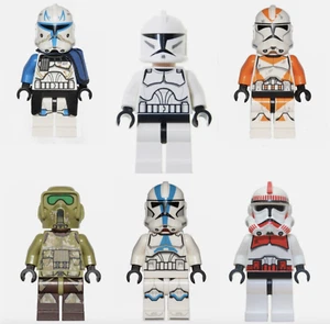 LEGO Star Wars Clone Trooper Minifigures - YOU CHOOSE - SAME DAY SHIP - NEW - Picture 1 of 103