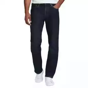 Eddie Bauer Herrenjeans gerade Passform 5-Taschen Style dunkelblau 36x30 NEU - Bild 1 von 6