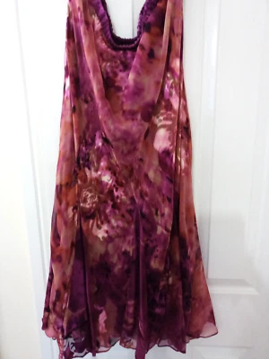 Ann Harvey Silk Skirt Mother of Bride Plus Size 24 New - Image 1 of 4