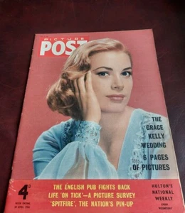 Picture Post Magazine 28 APRIL 1956 Buying on Tick Grace Kelly Fabergé PP286 - Imagen 1 de 11