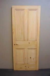 Door Doors Victorian 4 Panel Internal 31 1/4" x 76 1/4" 471D (FREE UK POSTAGE - Picture 1 of 7