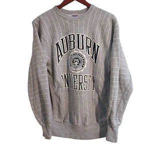 Vintage Auburn University Tigers Sweatshirt Crewneck Pullover Sweater 90s 80s az - Picture 1 of 7