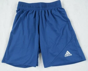 Adidas Boy's or Girl's Polyester Clima Lite Blue Athletic Shorts - Youth Small - Picture 1 of 7