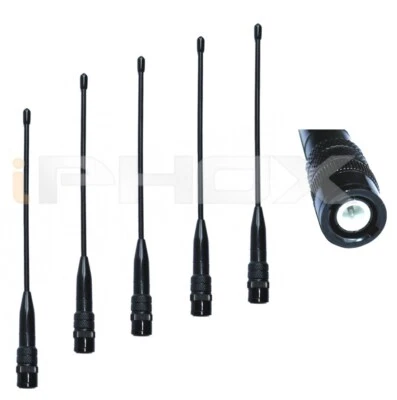 5X Antena VHF/UHF BNC Macho para Kenwood Yaesu ICOM BAOFENG PUXING Alinco K237 Foto 1 de 3