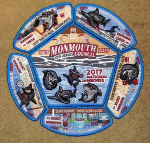 Monmouth Council 2017 NJ Set - Blue Border - Picture 1 of 1