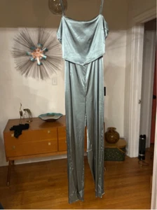 Women's Lulus Jumpsuit Size L Green - Picture 1 of 8