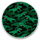 2 x Vinyl Stickers 25cm - T-Rex Dinosaur Jurassic Print Cool Gift #13198
