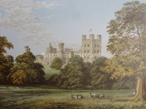 c1880 PENRHYN CASTLE near Bangor CARNARVONSHIRE - Lord Penrhyn - Picture 1 of 3