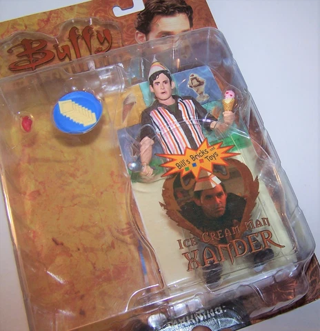 Buffy the Vampire Slayer XANDER Ice Cream Man Bill's Bricks Toys DIAMOND SELECT Cover