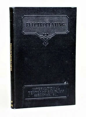 Винтаж 1939 ГАЛЬВАНИЧЕСКОЕ ПОКРЫТИЕ J.V. Электролитическая очистка Alfbudd ПОЛЯРИЗАЦИЯ ++ - Изображение 1 из 4