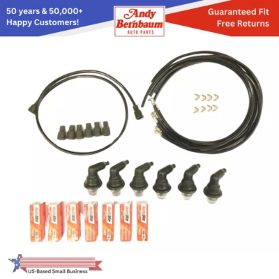 Комплект проводов свечей зажигания и ботинок Everdry для 6-цилиндрового двигателя Dodge B-1 1934-1955 годов выпуска 830816 - Изображение 1 из 4