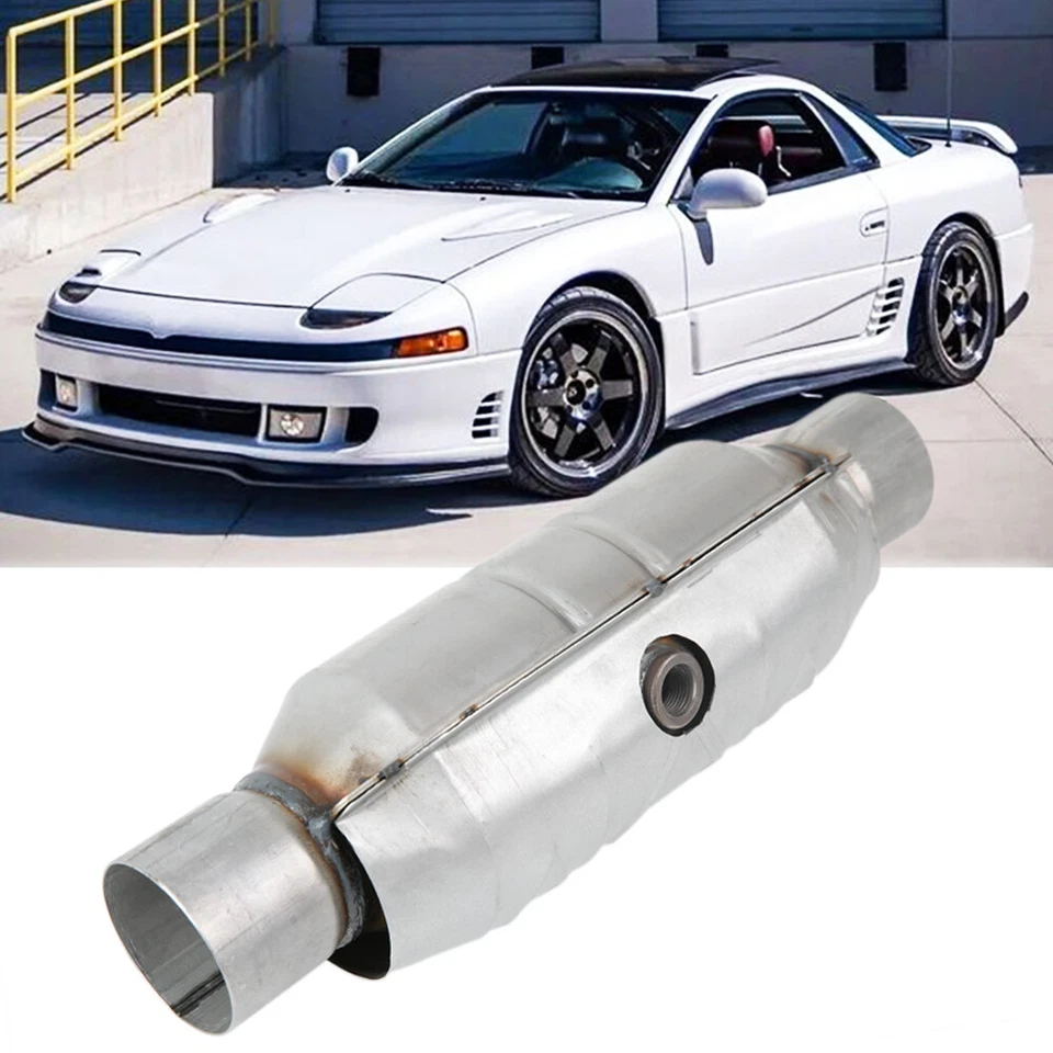Conversor catalítico de entrada/saída 2,5" aprovado pela EPA para Mitsubishi 3000GT 1991-99 - Imagem 1 de 4