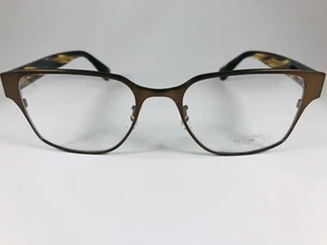 Oliver Peoples Eyeglasses Eliasson AUT/COCO Brown 51-18-143 scratch - Picture 1 of 5