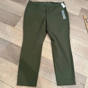 OLD NAVY GRÜNE HIGH RISE PIXIE HOSE NEU GR. 16 NEU - Bild 1 von 9