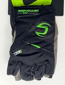 Cannondale Endurance Race Gel Gloves Half Finger Padded black, gray Medium - Picture 1 of 8