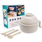 Ramen Bowl Set, Microwave Ramen Cooker Instant Noodles Bowl With Chopsticks, ...
