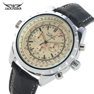 JARAGAR Mechanische Herrenuhr Kalender Automatik Armbanduhren Relogio Masculino - Bild 1 von 14