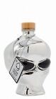 Bouteille vide chrome vodka édition limitée édition limitée - crâne en cristal extraterrestre Btl