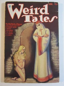 Weird Tales Pulp, Jan. 1934 VG/FN Robert E. Howard, Conan! Brundage Cover! - Picture 1 of 5