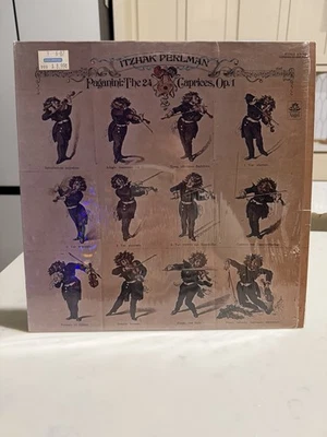 ITZHAK PERLMAN violin - PAGANINI Caprices - ANGEL ST LP in shrink - Image 1 of 4