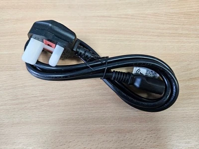 24x Power Cord UK Plug PC Mains Kettle Leads M-IEC C13 1.8m - Image 1 of 2