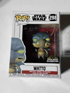 Funko Pop! Watto #298 2019 Star Wars Celebration Exclusive Vinyl Figure +case - Picture 1 of 6