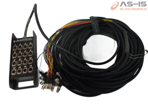 *AS-IS* Road Master Pro Co 16-Channel Audio Snake Cable 100 Feet Helix (V1426) - Imagen 1 de 6