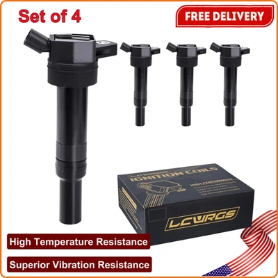 Juego de 4 bobinas de encendido para Hyundai Elantra Tucson Kia Soul Forte 2011-2016 Foto 1 de 4