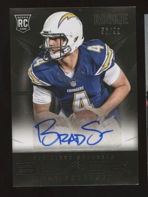 2013 PANINI BLACK BRAD SORENSEN 112 MINT RC AUTOGRAPH 56/99 SAN DIEGO CHARGERS - Image 1 of 2