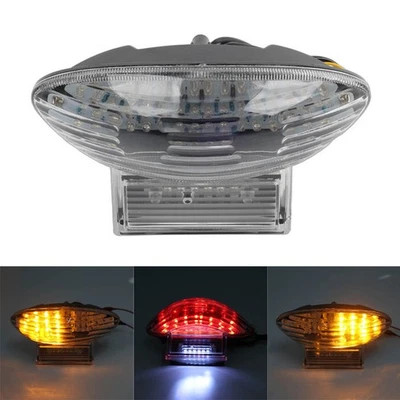 LED Turn Signals Tail Light For Suzuki Hayabusa GSX1300R 1999-2007 2006 - Imagem 1 de 4