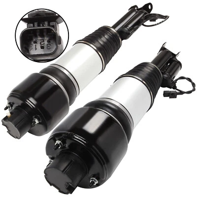 Par de puntales de suspensión neumática delanteros para Mercedes W211 E320 E350 E500 CLS500 CLS550 Foto 1 de 4