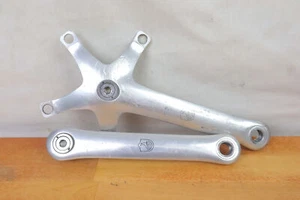 Vintage Campagnolo C Record 172.5mm Square Taper Crankset - Picture 1 of 8