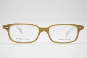 Gafas Armani GA 787 marrón plata esquinera montura gafas nuevas - Imagen 1 de 6