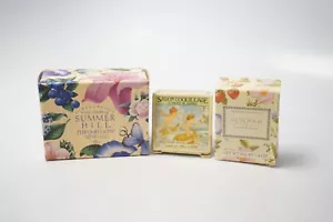 Scarborough & Co Crabtree & Evelyn Summer Hill Perfumed Bar Soap 3.5 oz 1.4 Lot - Picture 1 of 4