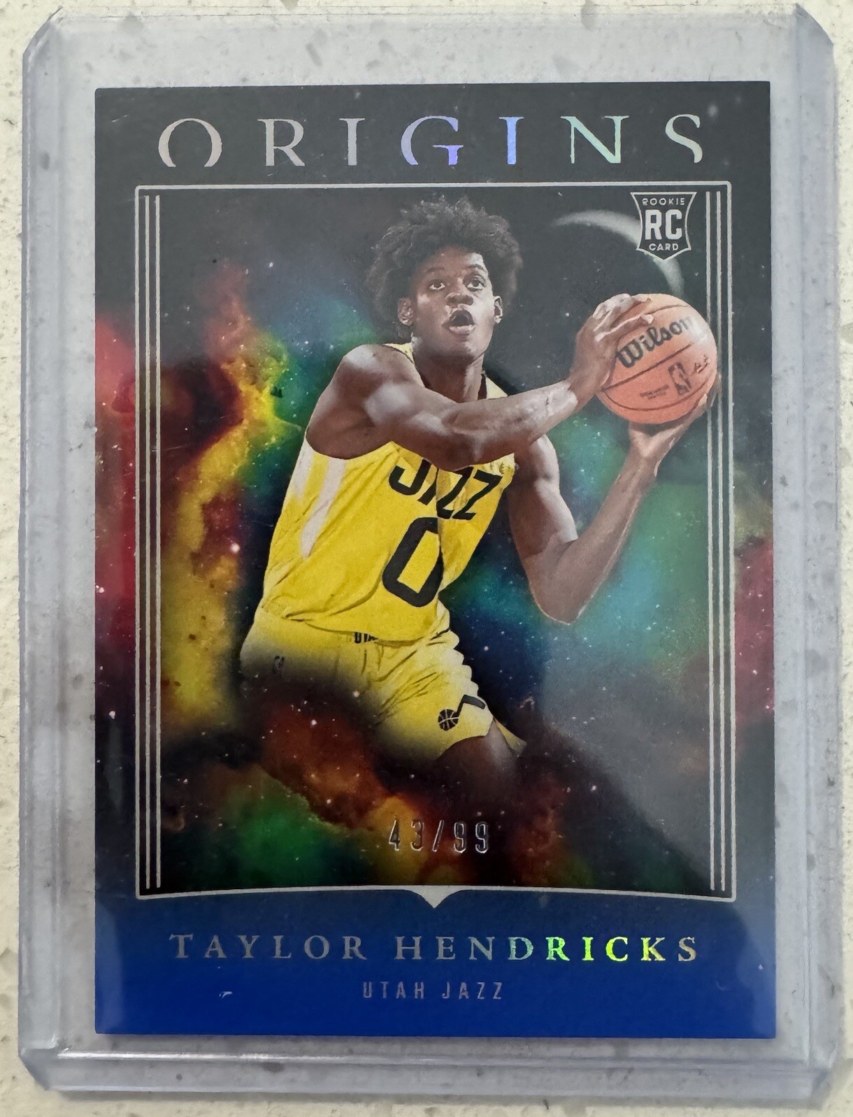 2023-24 Origins TAYLOR HENDRICKS BLUE Rookie RC /99