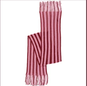 Missoni Damen rosa & rot Chevron Wolle/Viskose Mix Schal £295 100 % authentisch - Bild 1 von 6