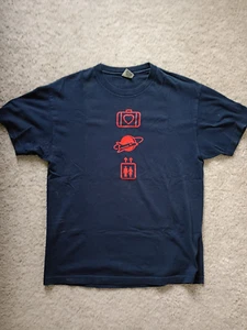 Vintage 2001 U2 Elevation Tour T-Shirt Men's LARGE - Picture 1 of 3