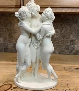 Rare The Three Graces Austin Sculpture 1995 Victoria & Albert Museum Edition 18” - Picture 1 of 24
