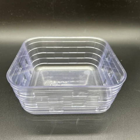 Longaberger 6” Square Hard Plastic Protector #40821 *NEW* Cover